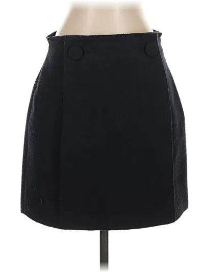 Pre-owned Theory Formal Skirt In Black