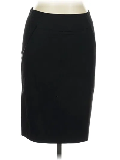 Pre-owned Theory Formal Skirt In Black