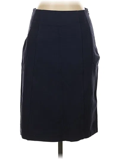 Pre-owned Theory Formal Skirt In Black