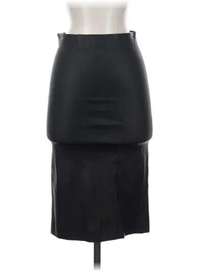 Pre-owned Theory Formal Skirt In Black