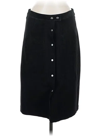 Pre-owned Theory Formal Skirt In Black