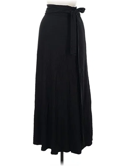 Pre-owned Theory Formal Skirt In Black