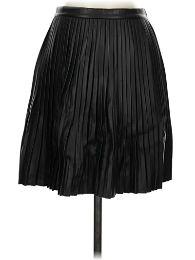 Pre-owned Theory Formal Skirt In Black