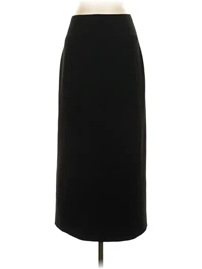 Pre-owned Theory Formal Skirt In Black