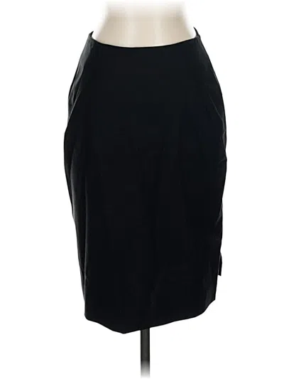 Pre-owned Theory Formal Skirt In Black