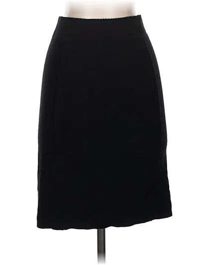 Pre-owned Theory Formal Skirt In Black