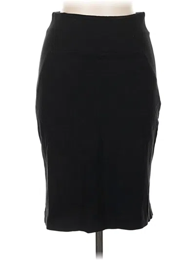 Pre-owned Theory Formal Skirt In Black