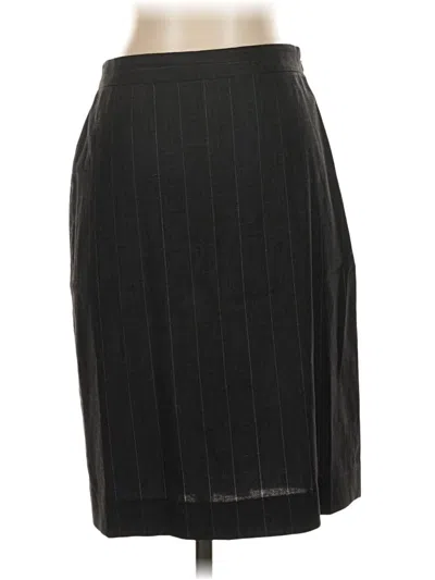 Pre-owned Theory Formal Skirt In Black