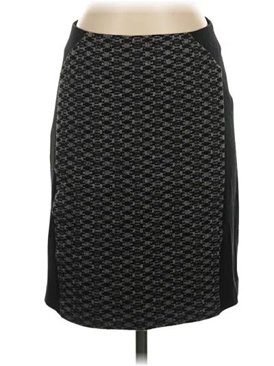 Pre-owned Theory Formal Skirt In Black
