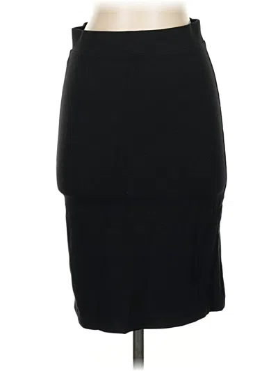 Pre-owned Theory Formal Skirt In Black