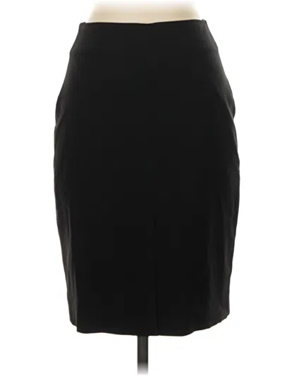 Pre-owned Theory Formal Skirt In Black