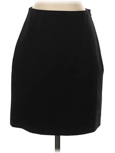 Pre-owned Theory Formal Skirt In Black