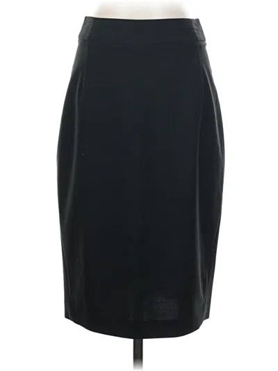 Pre-owned Theory Formal Skirt In Black