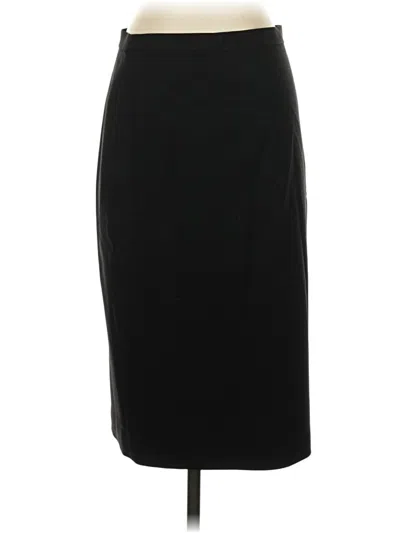 Pre-owned Theory Formal Skirt In Black