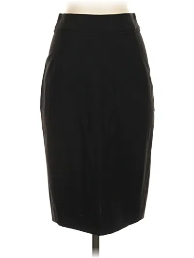 Pre-owned Theory Formal Skirt In Black