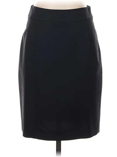 Pre-owned Theory Formal Skirt In Black