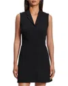 Theory Front Zip Mini Dress