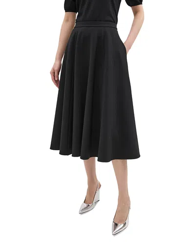 Theory Full Round Skirt In Black