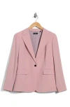 Theory Gabrielle Stretch Wool Blazer In Pink