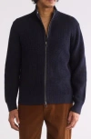 Theory Gary Full Zip Jacket In Blue