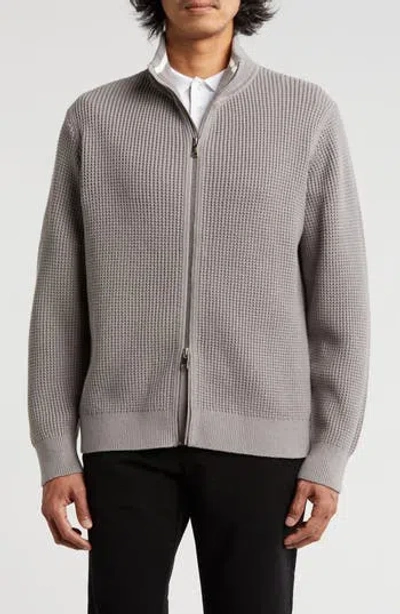 Theory Gary Full Zip Jacket In Gray
