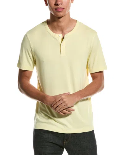 Theory Gaskell Anemone T-shirt In Yellow