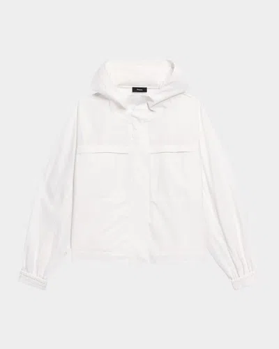 Theory Gathered Hooded Jacket