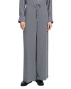 Theory Geometric Drawstring Pull-on Pants In Sapphire Multi