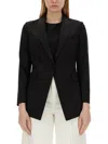 Theory Etiennette Grain De Poudre Wool-blend Blazer