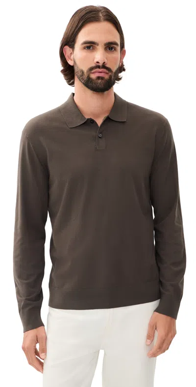 Theory Goris Light Bilen Polo Classic Brown