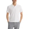Theory Goris Milano Stitch Regular Fit Polo Shirt In White