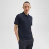 Theory Goris Polo Shirt In Light Bilen In Baltic