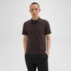 Theory Goris Polo Shirt In Light Bilen In Hickory