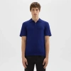 Theory Goris Polo Shirt In Light Bilen In Ocean