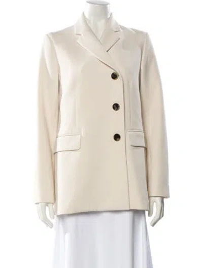 Pre-owned Theory Gregie Pioneer Blazer In Neutrals