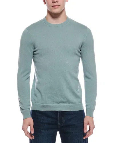 Theory Haider Cashmere Crewneck Sweater In Green