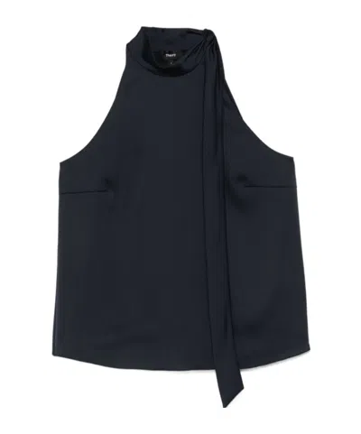 THEORY HALTERNECK TANK TOP