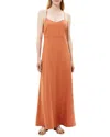 Theory Haranna Linen-blend Maxi Dress In Multi