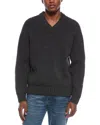Theory Heavy Wool Sweater In Gray