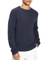 Theory Heavy Wool Cashmere Sweater In Baltic Melange