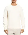 Theory Heavy Wool Cashmere Sweater In Winter White