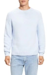 Theory Heavy Wool Cashmere Sweater In Skylight Melange - 1t8