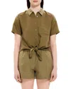 Theory Hekanina Linen-blend Shirt