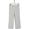 Theory Herringbone Kick Flare Ankle Pants In Gray