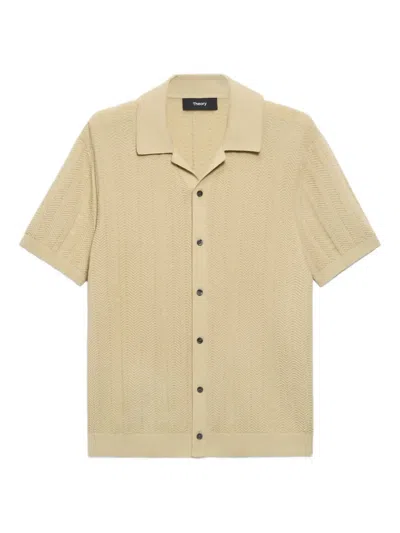 Theory Herringbone Shirt