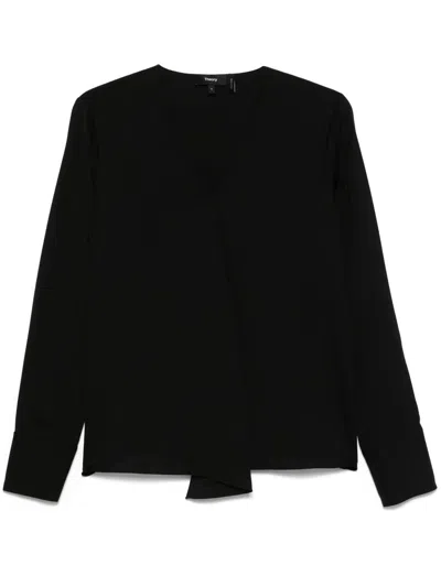 Theory Hidden Slit Bl.moder Clothing