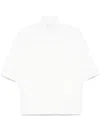 Theory High-neck T-shirt In White