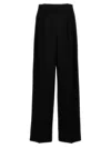 Theory Traceable Wool Slim Straight-leg Trousers In Black