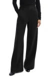 Theory Relaxed Straight Wool-blend Cargo Pant In Black
