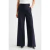 Theory High Waist Flare Leg Pants
